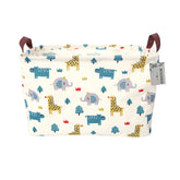 KIUATSJR rectangle storage basket front view ideal for toy organization.