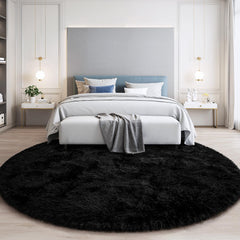 KIXINWA washable plush shaggy rug offers easy cleanup and lasting softness.