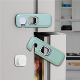 KIZZHISI 5-pack refrigerator lock protects drawers and cabinets.