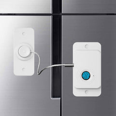 KIZZHISI fingerprint fridge lock enables quick, secure access for family safety.