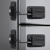 KIZZHISI fridge lock 2-pack secures access without drilling, ideal for renters.