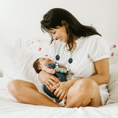 KJHL bright color chew beads necklace promotes sensory engagement for kids