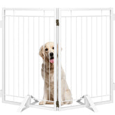 Klarana metal-free standing dog gate panel for durable indoor use