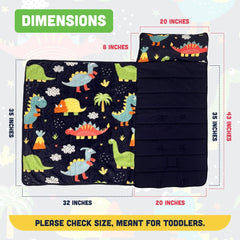 Klevly Nap Mat soft plush materials provide breathable nap-time comfort