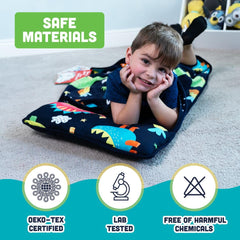 Klevly OEKO-TEX certified nap mat for a safe, non-toxic surface