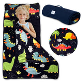 Klevly Toddler Nap Mat with Pillow close-up showing plush comfort for daytime naps