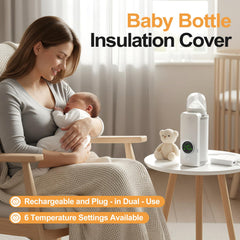 KLOMBIO bottle warmer precision temperature with 6 settings for milk.