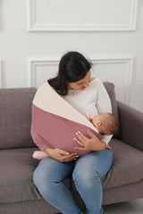 Kloovete Baby Wrap Carrier in use demonstrating bonding and hands-free comfort.