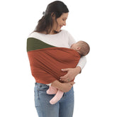 Kloovete Baby Wrap Carrier close-up of soft, breathable fabric for comfort