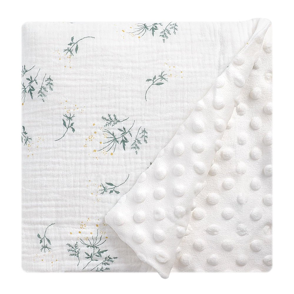 Knirose front muslin cotton view showing soft breathable surface.