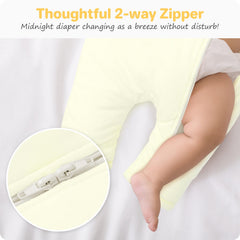 Knirose Sleep Sack provides warm 2.5 tog insulation for cold nights.