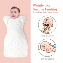 Knirose sleep sack with soft cotton fabric for year-round comfort