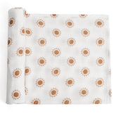 Knirose Lovely Sun soft muslin swaddle blanket for newborns.