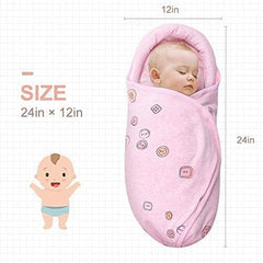 Detail of combed cotton fabric from Knirose swaddle enhances durability and softness