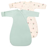 Knirose transitional swaddle sack arms up design for secure, cozy sleep.