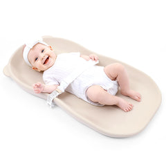 Knirose wipe-clean changing pad with waterproof surface for quick diaper changes.