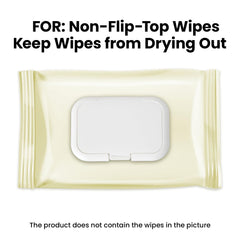 KNOCLOC wipes lid is reusable for over a year, reducing waste.