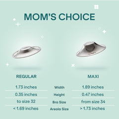 Koala Babycare silver nursing cups inside bra keep nipples comfortable.