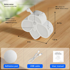 KOMILIFT stepless-dimming control for customized brightness in any space.