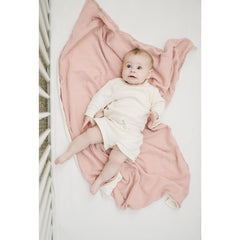 Konssy baby blanket breathable fabric for comfortable sleep without overheating