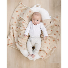 Konssy baby blanket wrapped swaddle for secure sleep