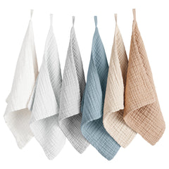 Konssy ultra-soft baby muslin washcloth for newborn skin and gentle bath time.