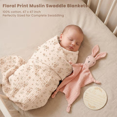 Konssy bandana bibs three-pack helps keep outfits clean during feeds