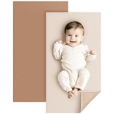 Konssy faux leather changing mat, waterproof and easy to wipe clean.