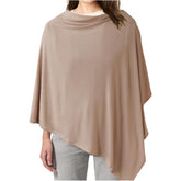 Konssy knit nursing cover with privacy-focused design and breathable fabric.