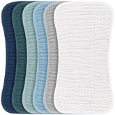Konssy muslin burp cloths soft and absorbent for gentle burping