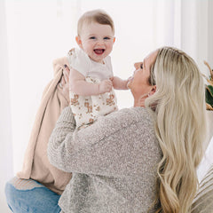 Konssy muslin nursery blanket on crib creates a cozy decorative scene