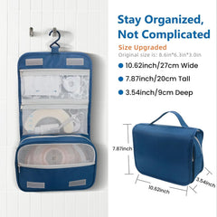 KONWEDA ostomy travel bag compact design fits in luggage or a purse