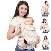 Koohaoo baby carrier with ergonomic design supports hip healthy M-position