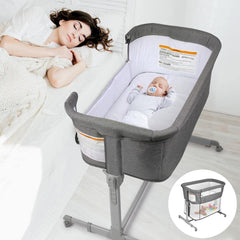 KoolerThings bassinet in standalone mode for flexible baby sleep