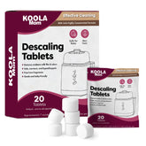 KoolerThings descaling tablet in Bottle Washer Pro tray for efficient cleaning