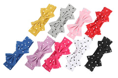 Koolgil light-purple bowknot headband with gentle elasticity for all-day comfort