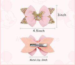 Koolgil sky blue mouse ears clip perfect for birthdays and school photos