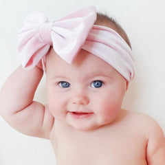 Koolgil soft velvet headband with large bow ideal for outfits