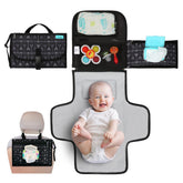 Kopi Baby portable diaper changing pad folded for travel, compact and light