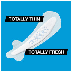 Kotex U by Kotex Barely There pantiliner soft touch material for comfort.