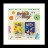 KPOP NiziU Press Play cover art for display and collection