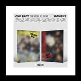 KPOP One Pact Moment hip version cover art, ideal for display on a shelf.