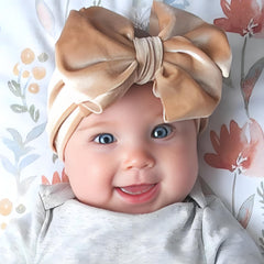 Kryoflare red bow turban headwrap with big bow elevates everyday outfits.
