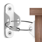 KRYVLEXA anti-tip strap on a dresser for secure stability.