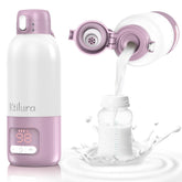 Ktilura bottle warmer front view, compact travel companion for on-the-go feeding.