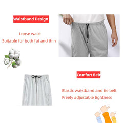KUMUROETA catheter leg bag pants are machine washable for easy care.