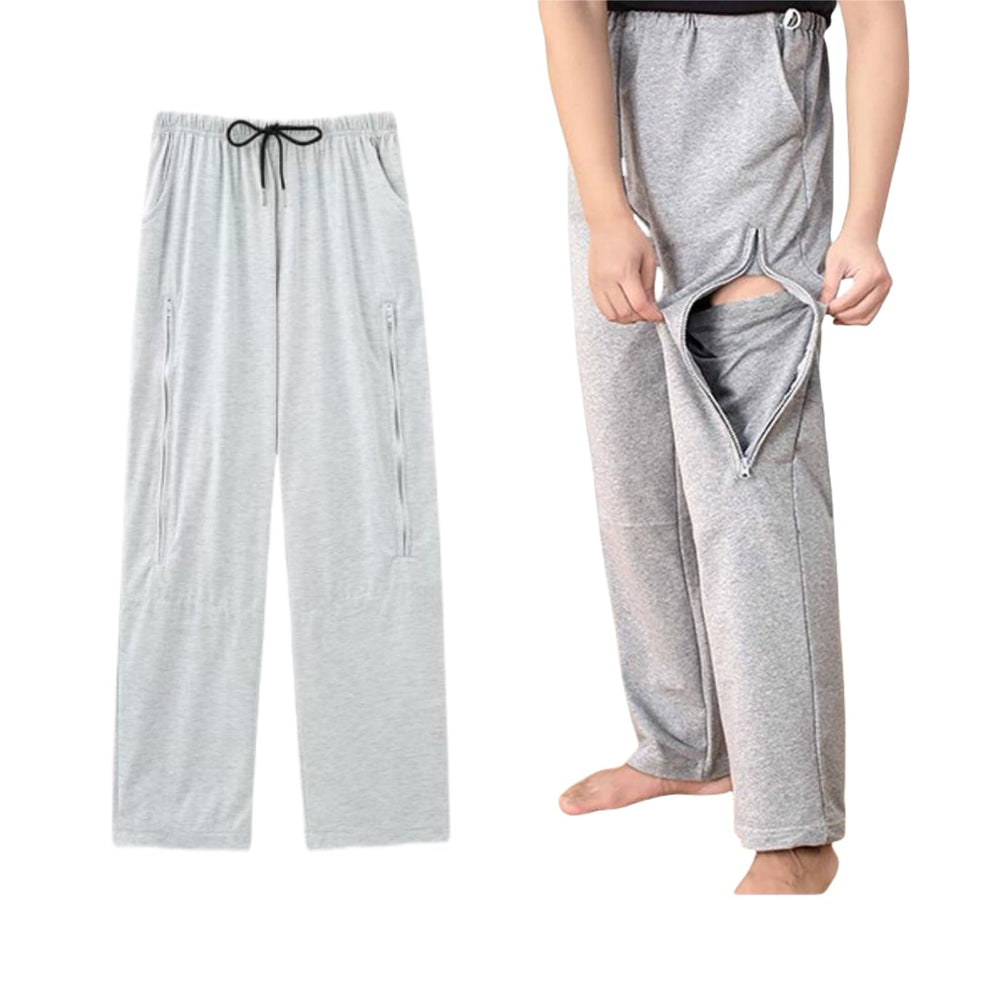 KUMUROETA catheter leg bag pants waistband for easy wear and secure fit