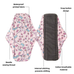 KUMUROETA pads medium 18x25 cm – extended coverage for reliable protection