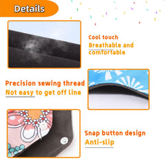 KUMUROETA pads small 18x18 cm – soft, breathable fabric for everyday comfort