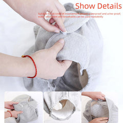 KUMUROETA soft cotton fabric underwear emphasizing gentle touch and breathable comfort.